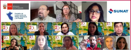 Entrenamientos virtuales para autoridades peruanas durante el 2021
