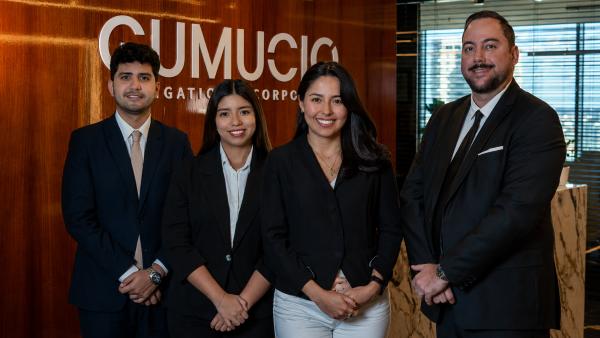 Gumucio fortalece sus áreas de Litigios y Corporativo con tres nuevas incorporaciones