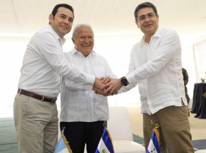 The Northern Triangle inaugurated a new border post for its customs union
