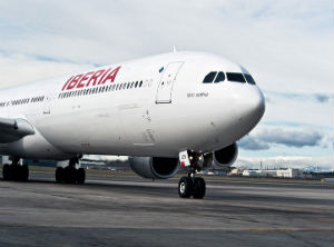 The return of Iberia to Uruguay