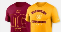 The Washington Football Team is now the Washington Commanders