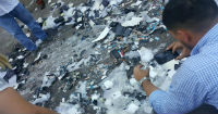 Mass destruction of counterfeited products